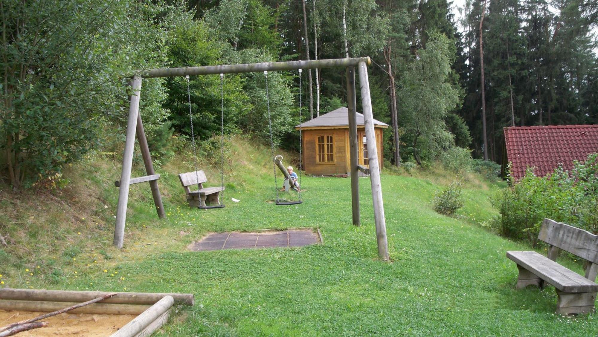 Вілла Blockhaus Hedwig Stamsried Екстер'єр фото