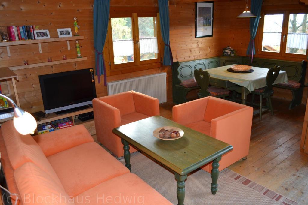 Вілла Blockhaus Hedwig Stamsried Номер фото